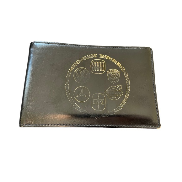 saab Other - Vintage Car Leather Wallet